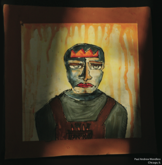 Monoprint in Clay