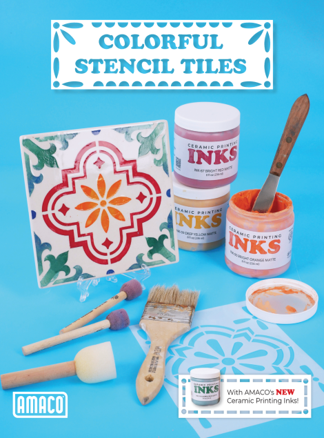 Colorful Stencil Tiles