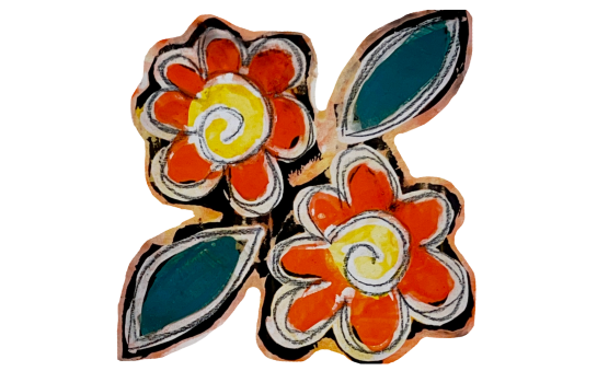 Underglaze Batik